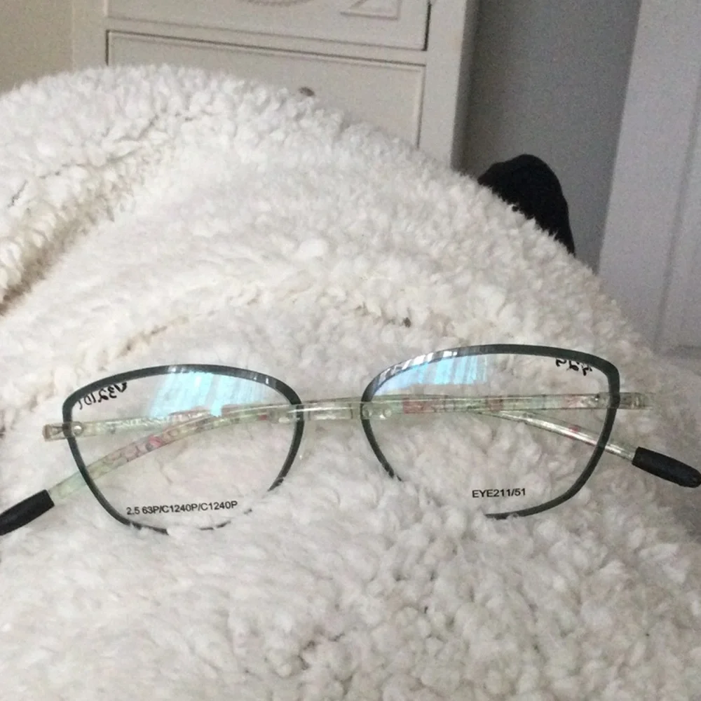 Ffex eyeglasses , dark green , new, no box, - Picture 3 of 4